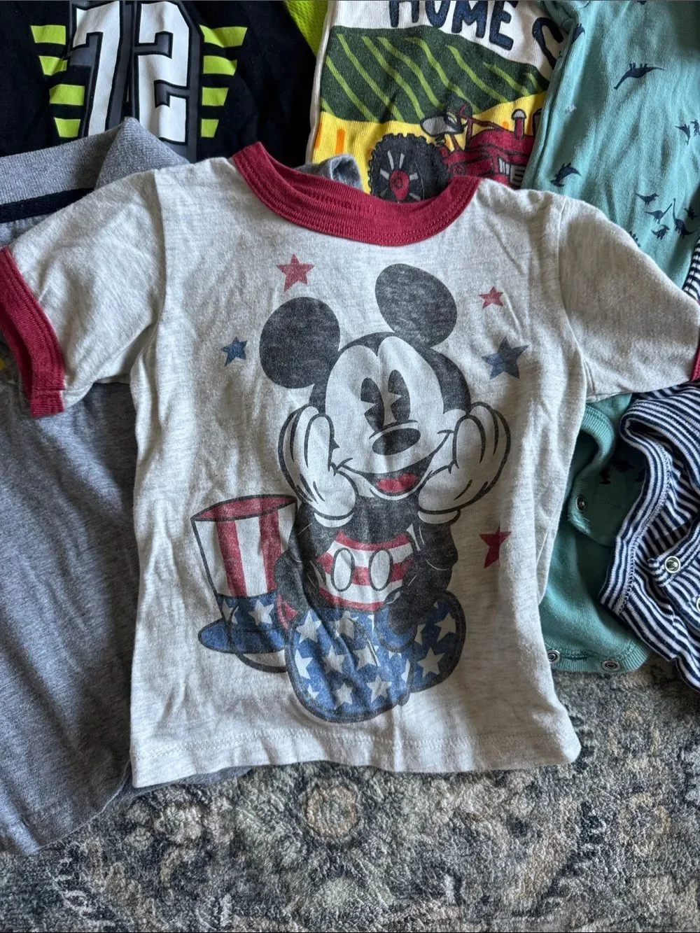 Bundle of 8 Baby Tops/Onesies